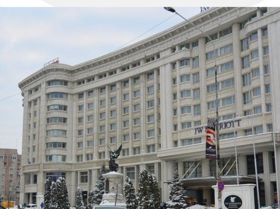JW Marriott Grand Hotel Bucharest DentalMed Flags